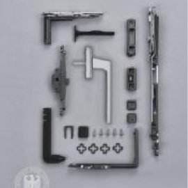 180° Concealed Inward-Opening and Tilting Hardware System