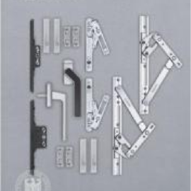 Integrated Window Screen and Sash Hinged Hardware System (Configuration A)